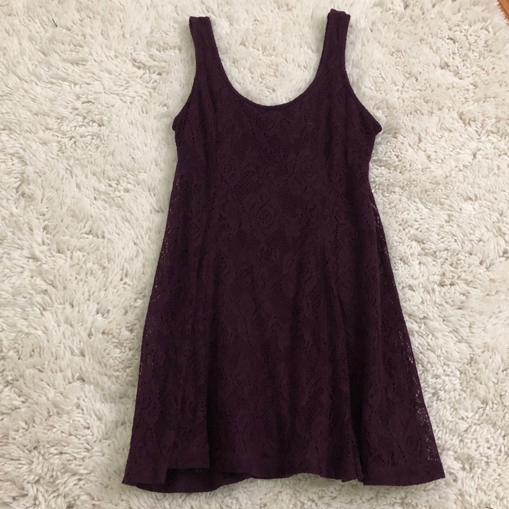 N.W.O.T. Aeropostale Tank Dress - Large / L purple
